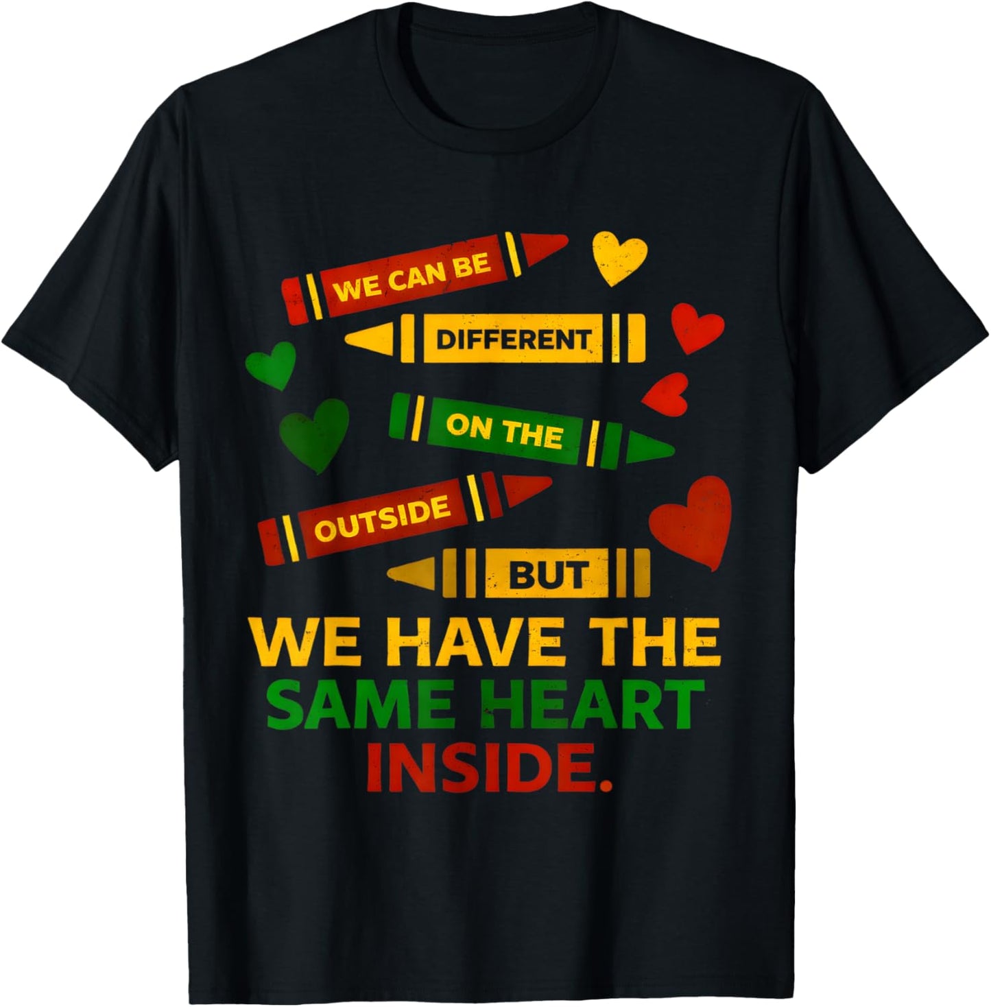 Same Heart Black History Month African American Women Kids T-Shirt - T-Shirt | Black