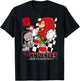 Sonic The Hedgehog Knuckles No Time for Games Poster T-Shirt - T-Shirt | Black