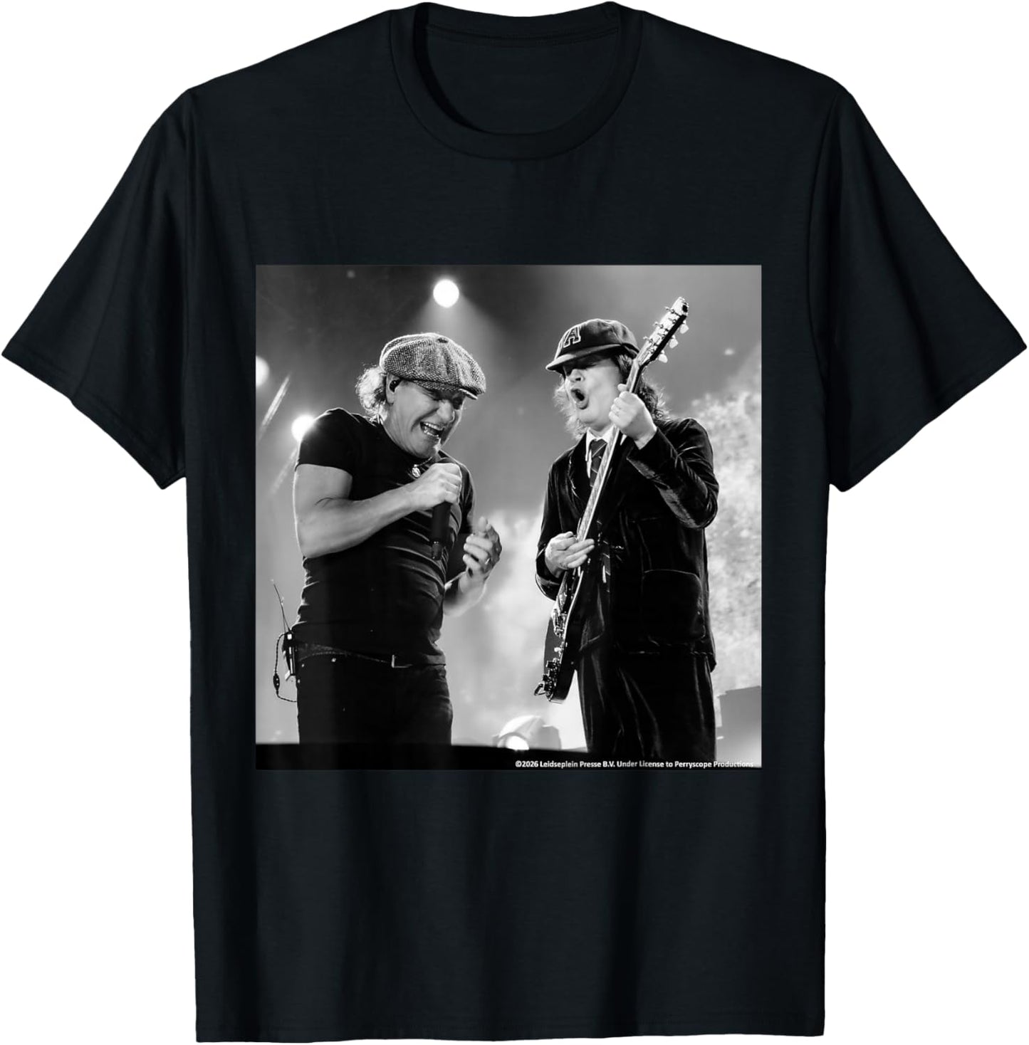 AC/DC Live Rock Concert Energy Thunderstruck Power T-Shirt - T-Shirt | Black