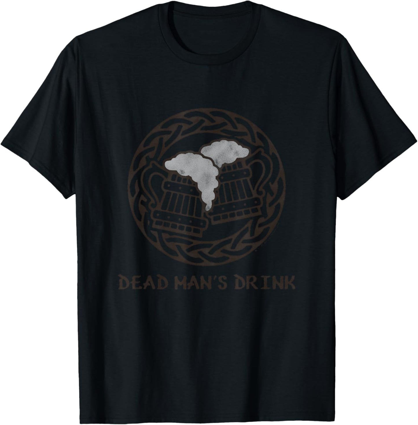 Dead Man's Drink Falkreath Tavern Video Game T-Shirt - T-Shirt | Black