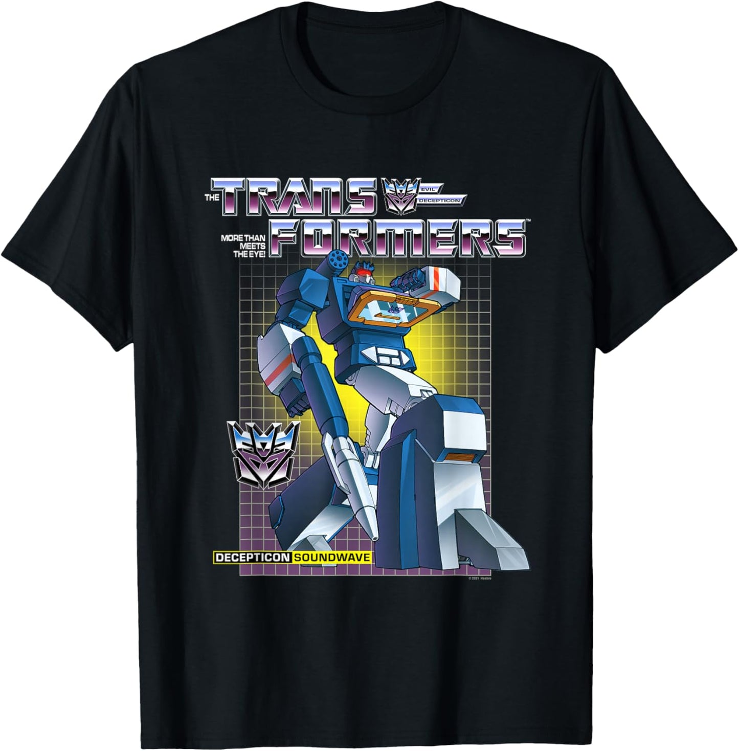 Transformers Soundwave T-Shirt - T-Shirt | Black