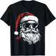 Santa Face Retro Sunglasses Christmas Xmas Men T-Shirt - T-Shirt | Black