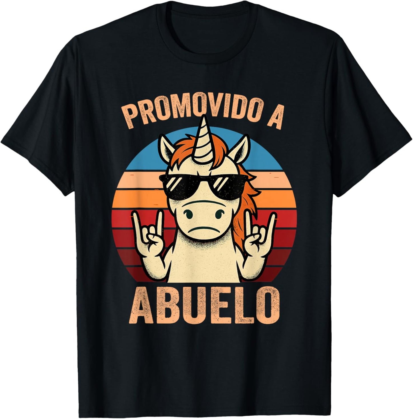 Abuelo Cargando Promovido A Abuelo 2026 2027 2028 T-Shirt - T-Shirt | Black