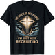 Heaven is My Home Faith Praying Cross Christian Bible Verse T-Shirt - T-Shirt | Black