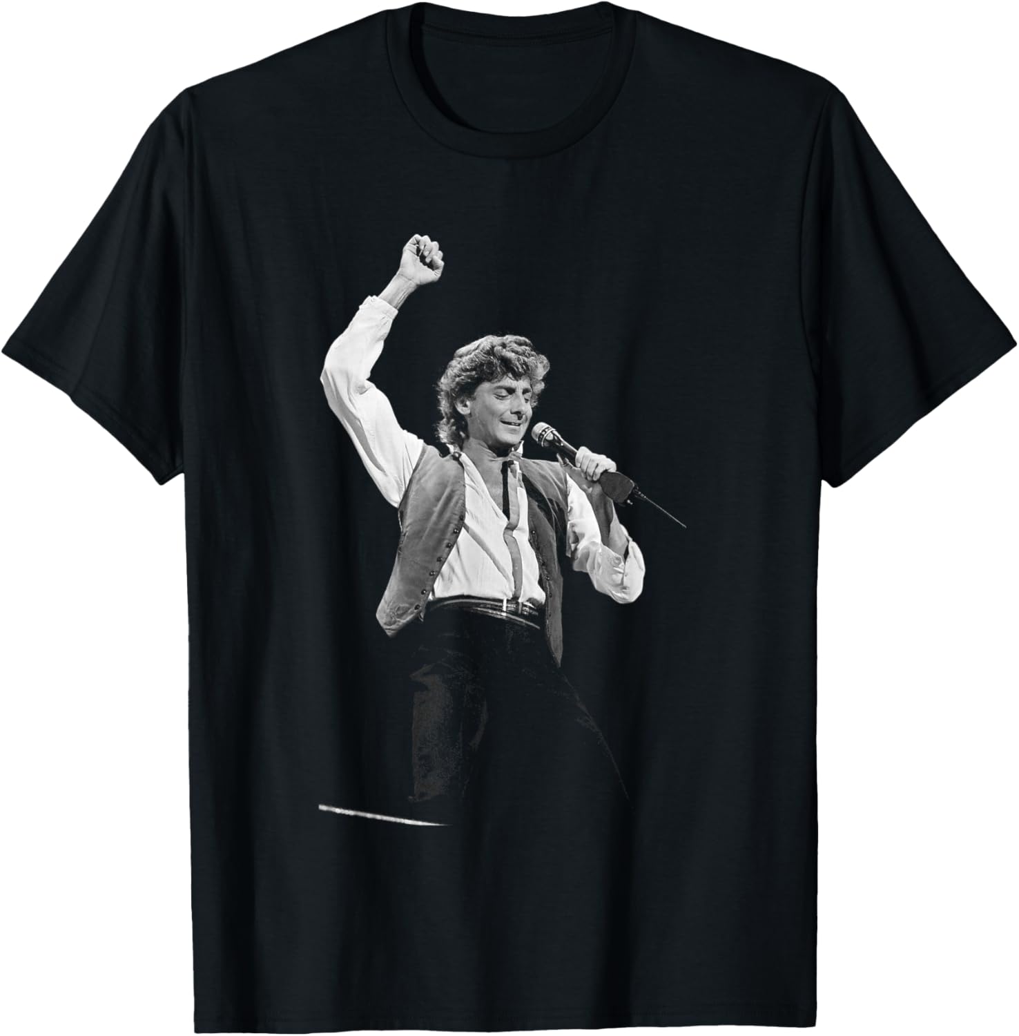 Barry Manilow Blenheim Palace Open Air Concert 1983 T-Shirt - T-Shirt | Black