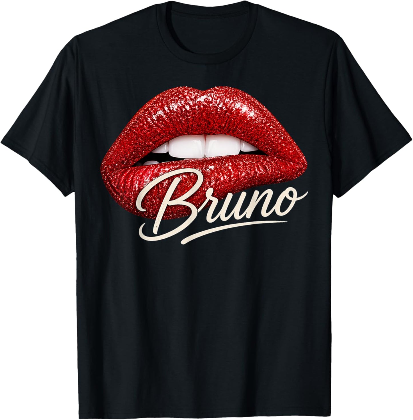 Bruno Name Retro Vintage Gift Women Boy Girl T-Shirt - T-Shirt | Black