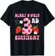 3rd Strawberry Birthday Party Three Year Old Strawberries T-Shirt - T-Shirt | Black