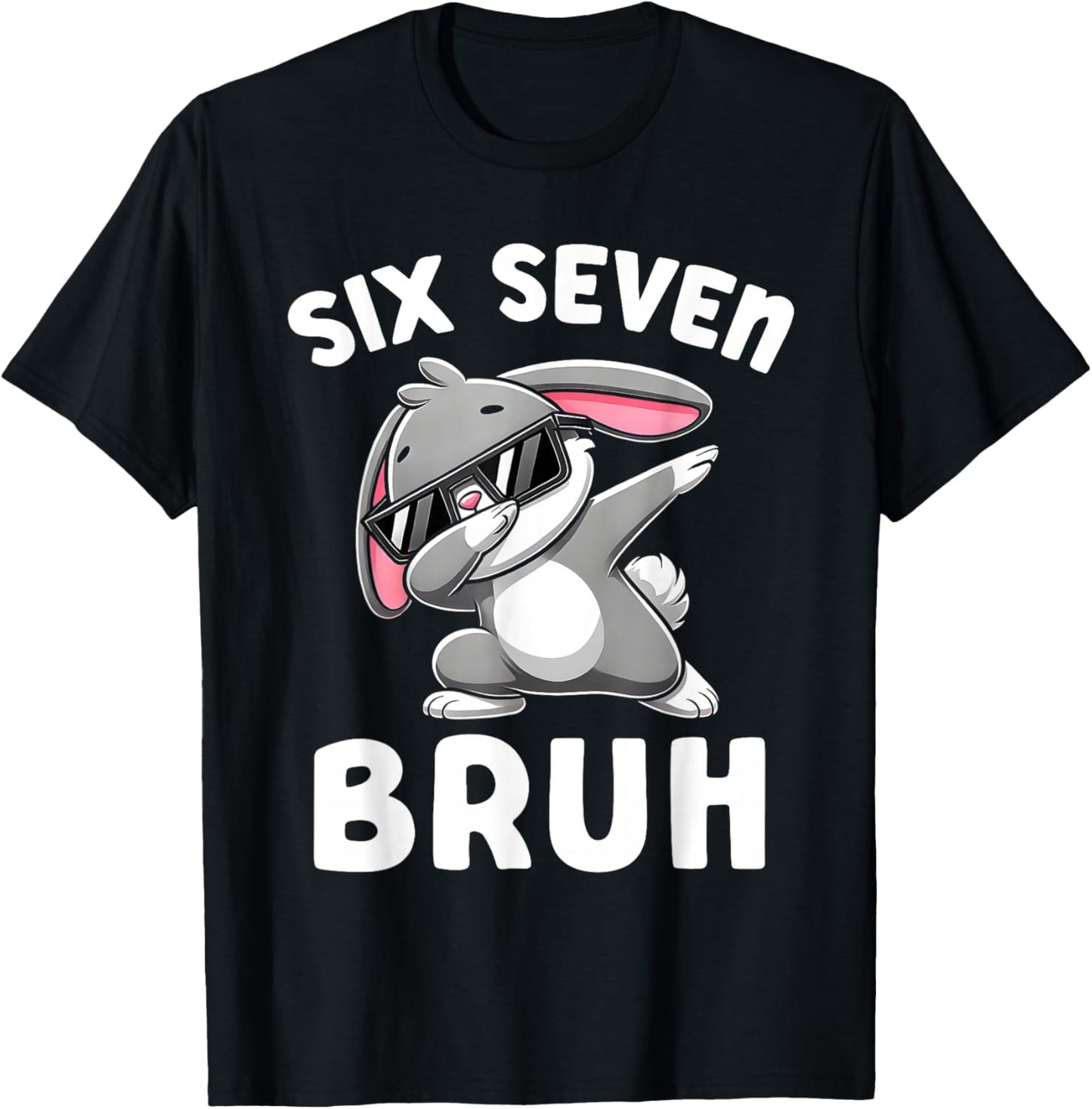 Face with Sunglasses Easter Day T-Shirt - T-Shirt | Black