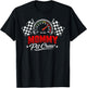Race Car Racing Birthday Party Family Racing Mommy Pit Crew T-Shirt - T-Shirt | Black