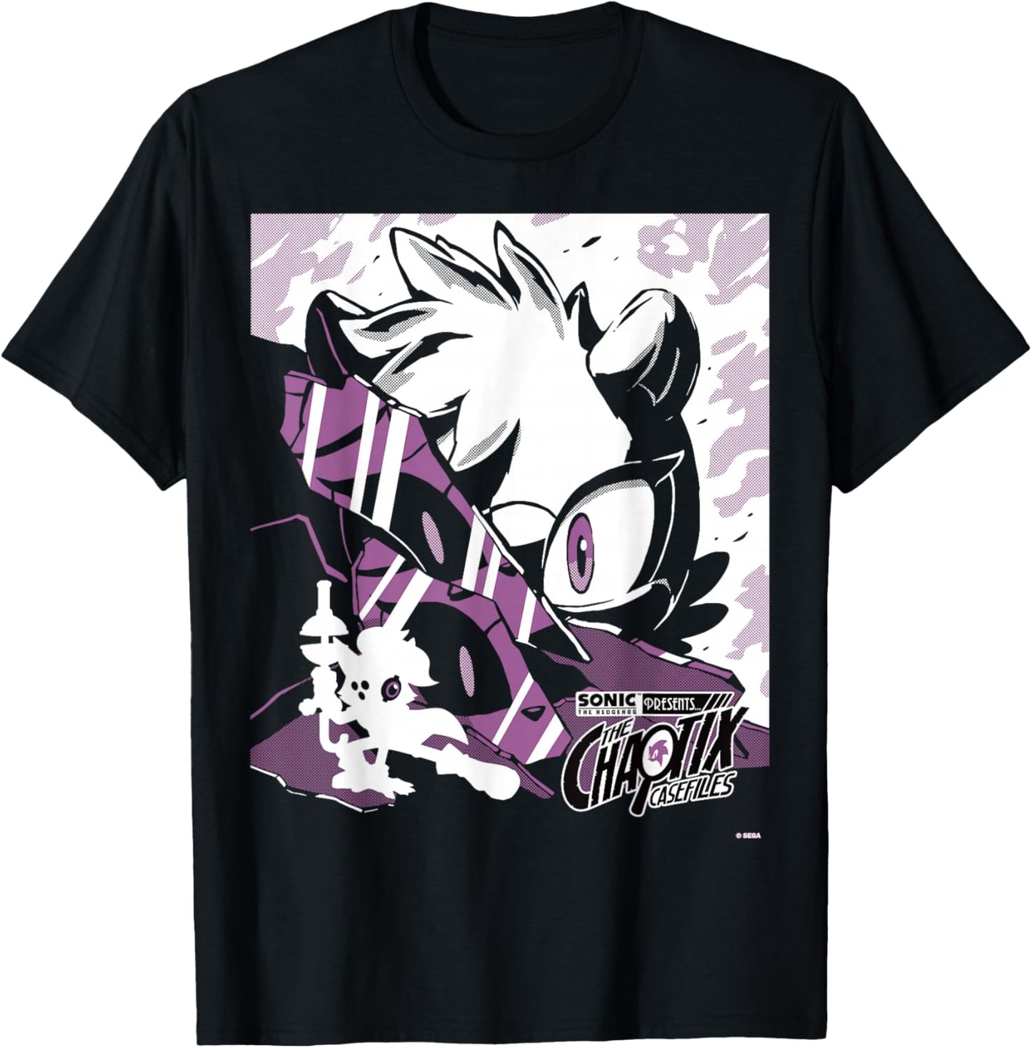 Sonic The Hedgehog Chaotix Casefiles Episode 3 T-Shirt - T-Shirt | Black
