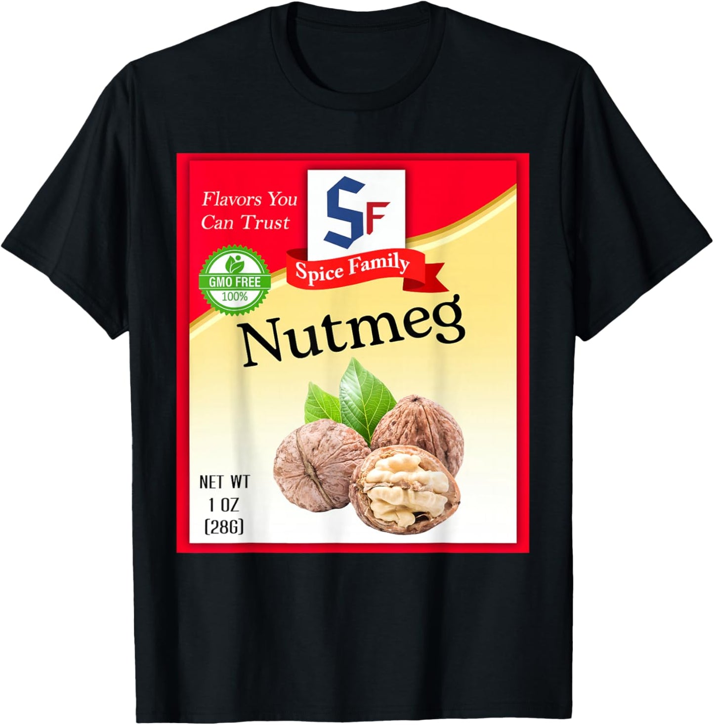 Nutmeg Spice Group Costume Family Matching Outfit T-Shirt - T-Shirt | Black