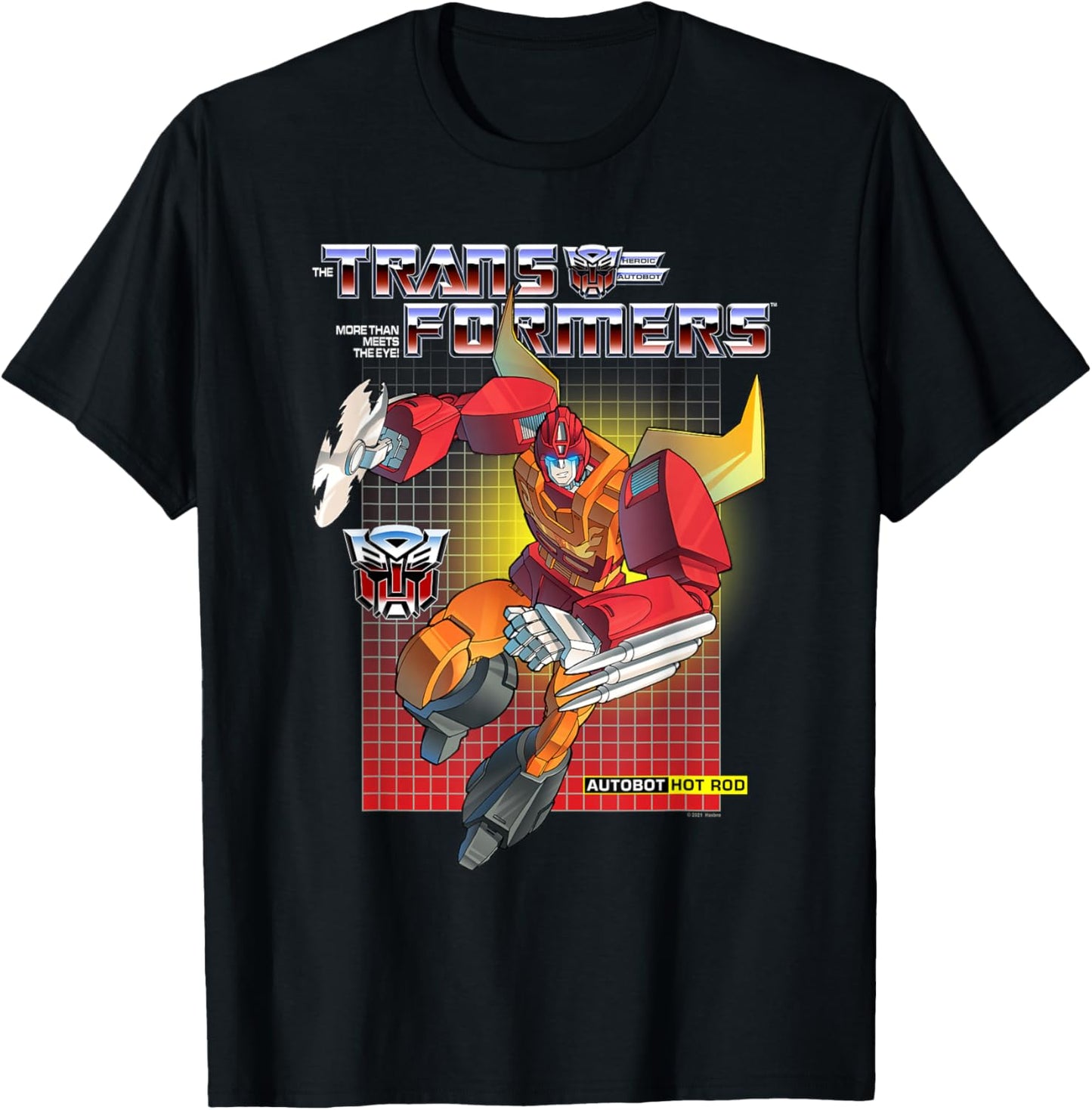 Transformers Hot Rod T-Shirt - T-Shirt | Black