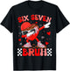 Bruh 67 Valentines Six Seven Meme Drip Heart 6 7 Boys Kids T-Shirt - T-Shirt | Black