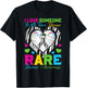I Love Someone with Rare Disease Awareness Day Zebra Ribbon T-Shirt - T-Shirt | Black