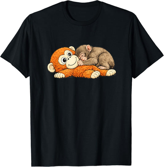 Punch Viral Monkey T-Shirt - T-Shirt | Black