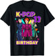 13 Years Old Birthday K Pop Kids 13th Birthday Boys K-pop T-Shirt - T-Shirt | Black