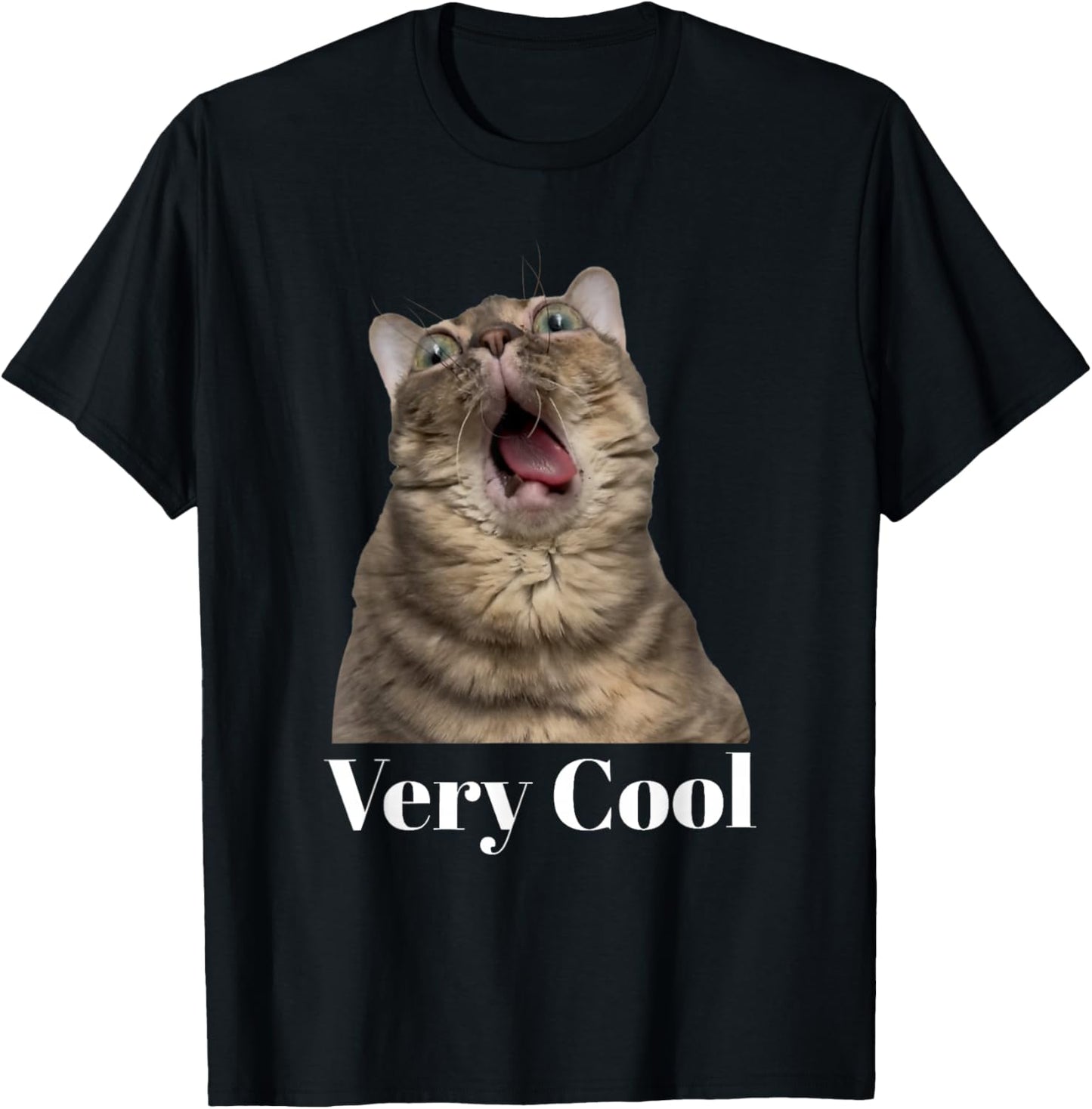 Gumbus Very Cool Funny Brainrot Cat Dank Meme Gen Z T-Shirt - T-Shirt | Black