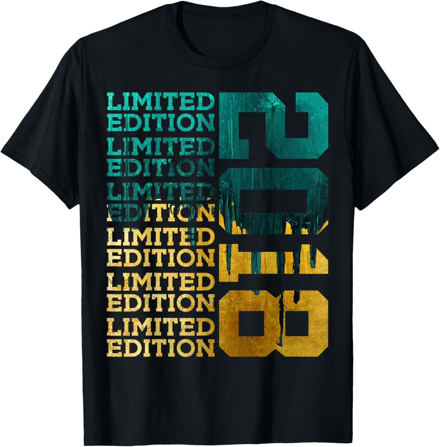 8 Years Limited Edition 2018 8TH Birthday T-Shirt - T-Shirt | Black