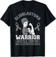 Glioblastoma Warrior GBM Awareness Funny Glioblastoma T-Shirt - T-Shirt | Black