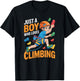 Boys Climbing T-Shirt - T-Shirt | Black