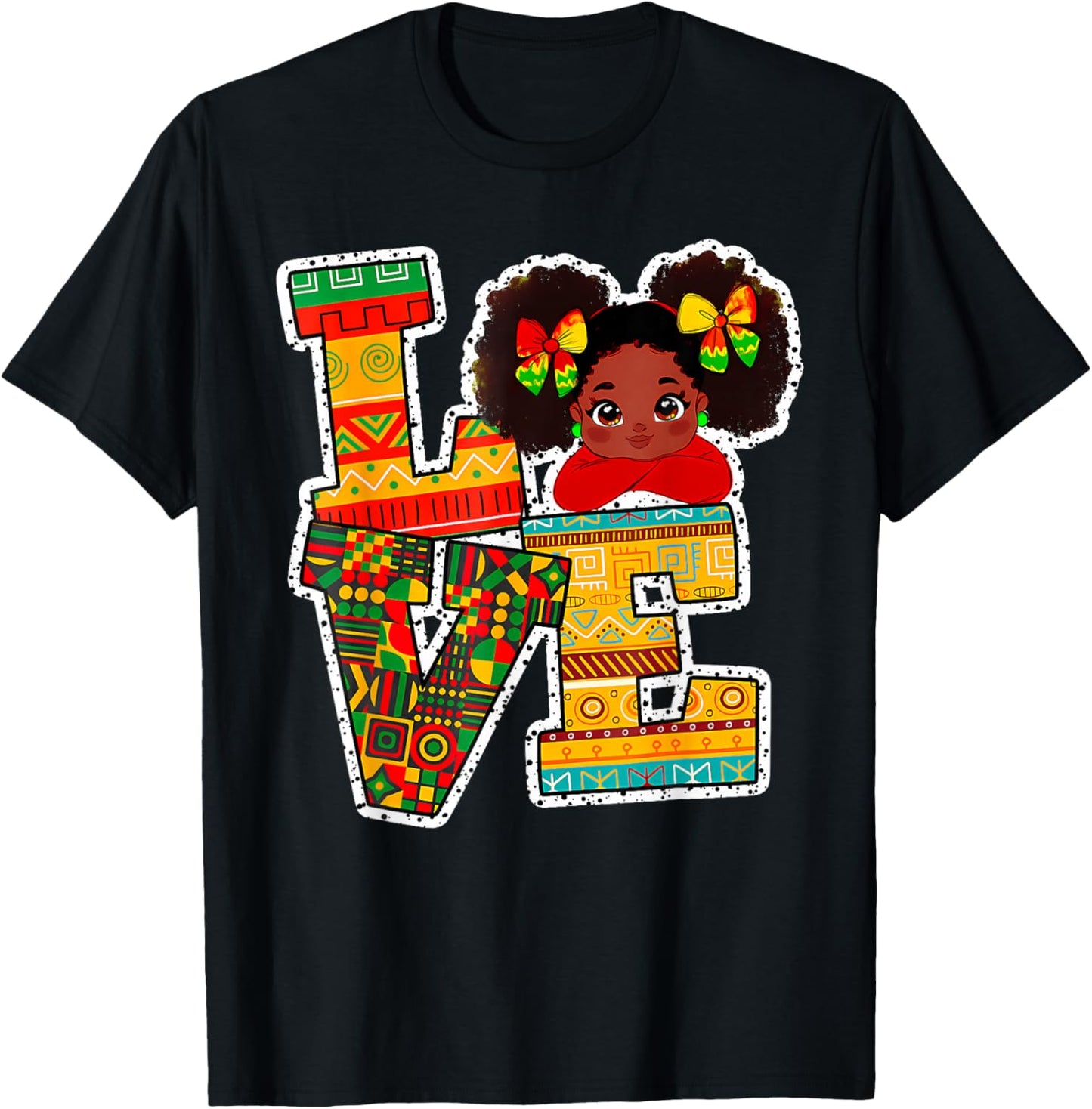 American African T-Shirt - T-Shirt | Black