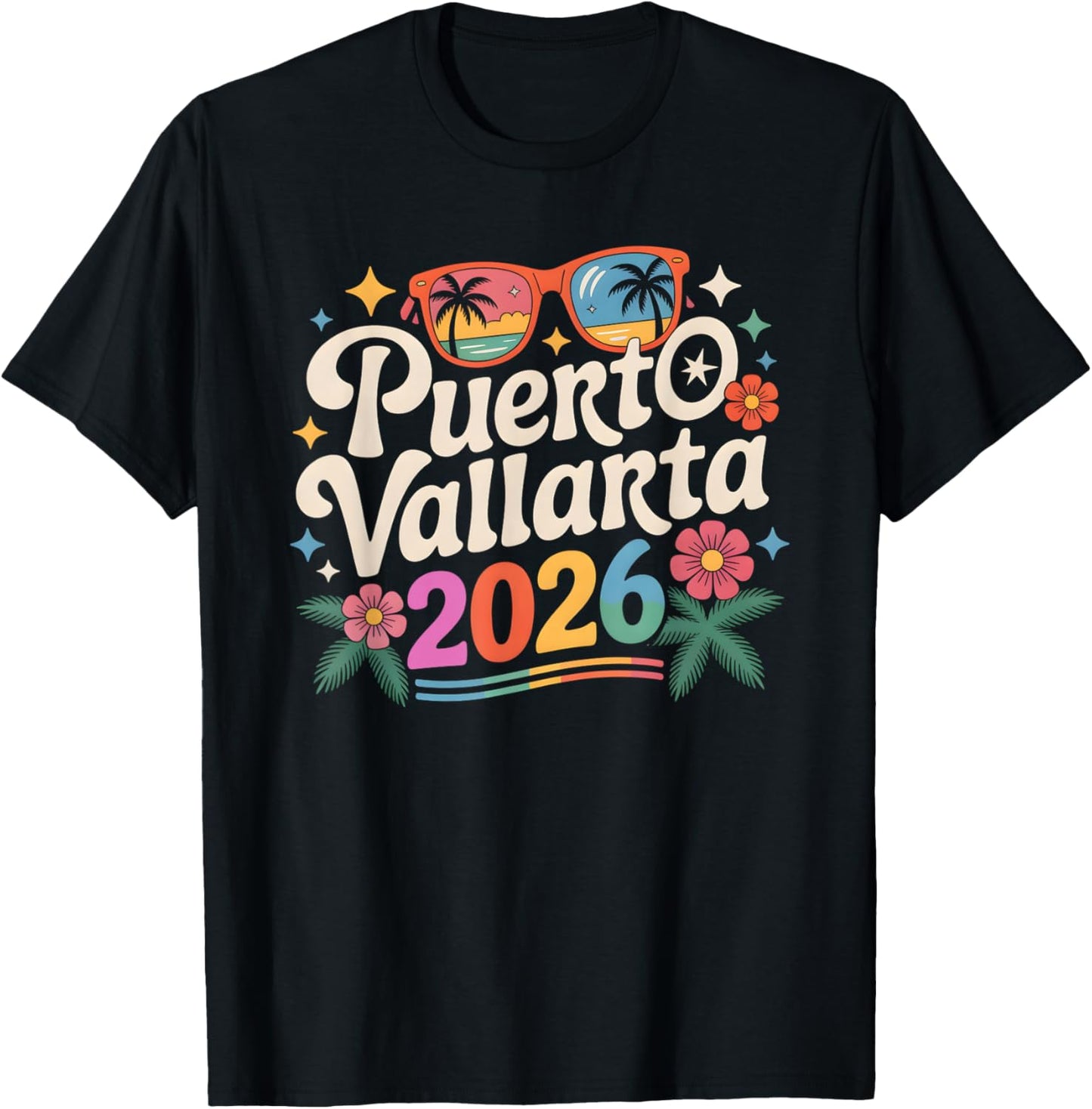 Kids Puerto Vallarta 2026 Vacay Spring Break Vacation T-Shirt - T-Shirt | Black