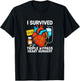 I Survived Triple Bypass Heart Surgery T-Shirt - T-Shirt | Black