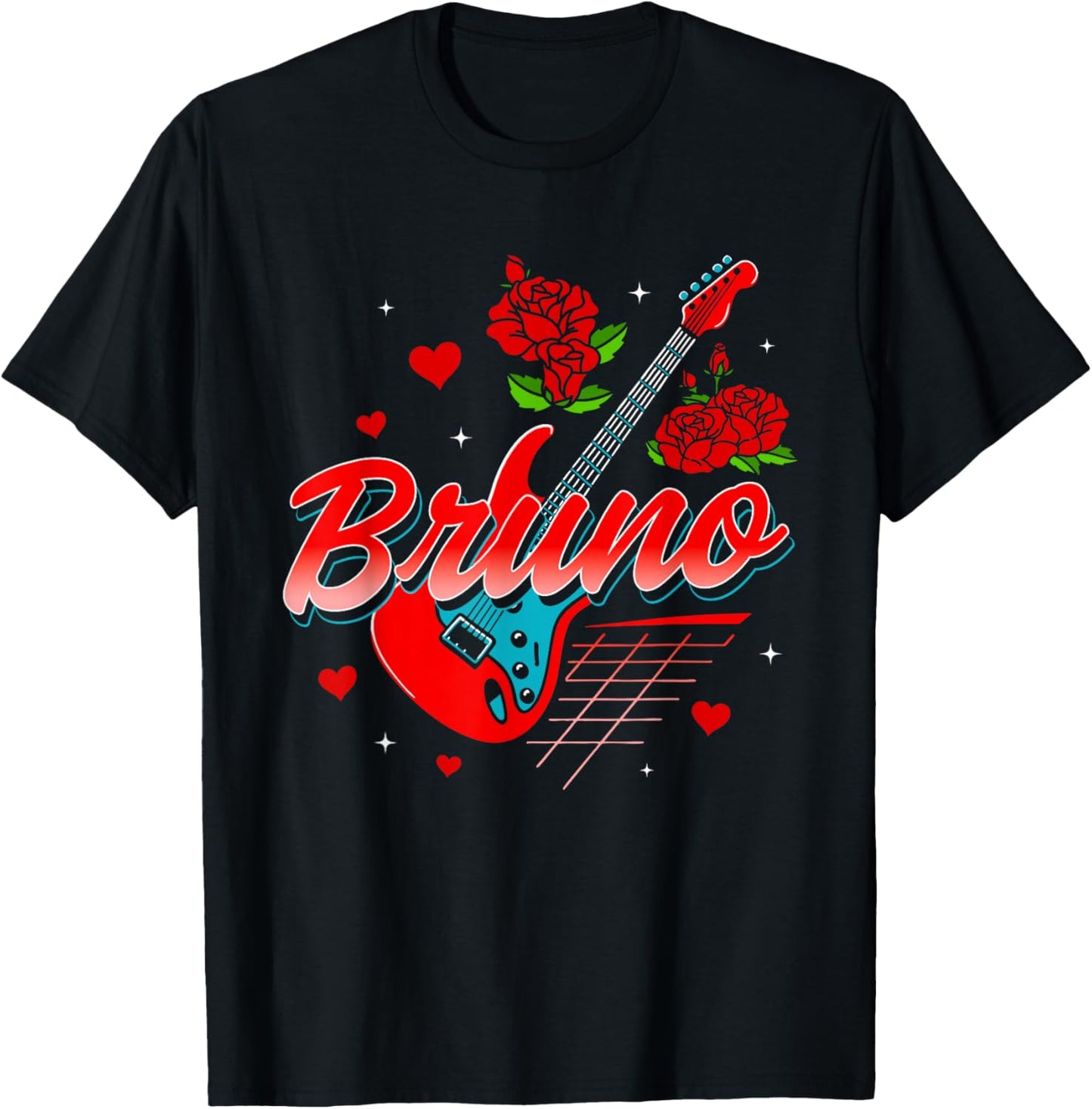 Vintage Bruno Retro Classic Gifts Women Kids T-Shirt - T-Shirt | Black