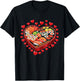 Sushi Valentine Valentines Day for Sushi Lover T-Shirt - T-Shirt | Black