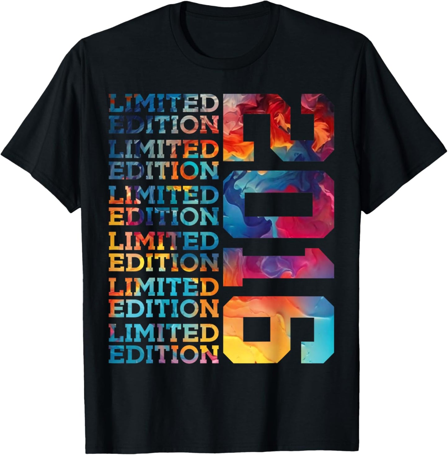 10 Years Limited Edition 2016 10TH Birthday T-Shirt - T-Shirt | Black