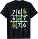 Funny 6 7 St. Patricks Day Six Seven Meme T-Shirt - T-Shirt | Black