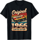 59th Birthday Retro Vintage 1966 Men Women T-Shirt - T-Shirt | Black