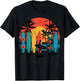Surfboarder Hawaii Wave Surfing Beach Surfer T-Shirt - T-Shirt | Black