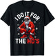 African American Christmas Afro I Do It for The Hos Santa T-Shirt - T-Shirt | Black