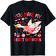 You Make My Heart Go Honk Valentine Goose Heart Silly Goose T-Shirt - T-Shirt | Black