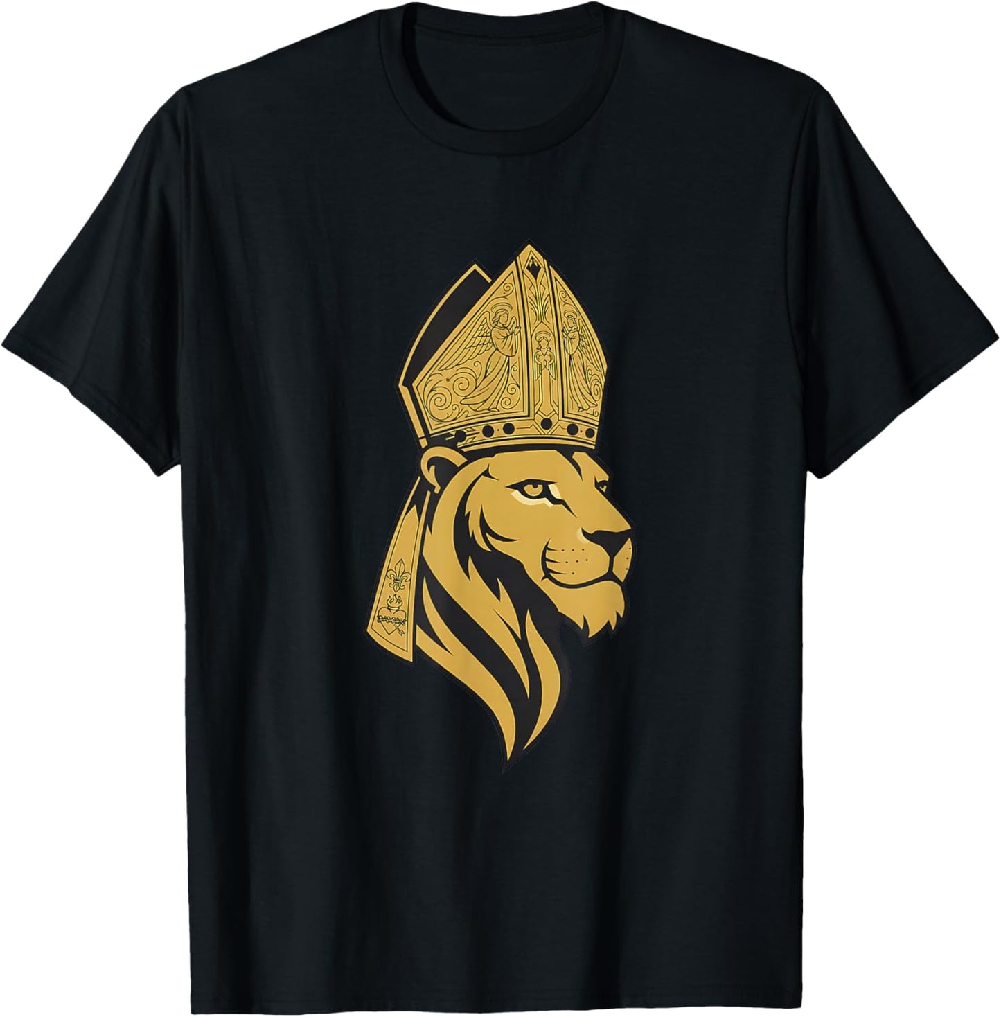 The Lion Pope - XIV T-Shirt - T-Shirt | Black