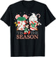 Disney Mickey & Friends 'Tis The Season Christmas Coffee T-Shirt - T-Shirt | Black