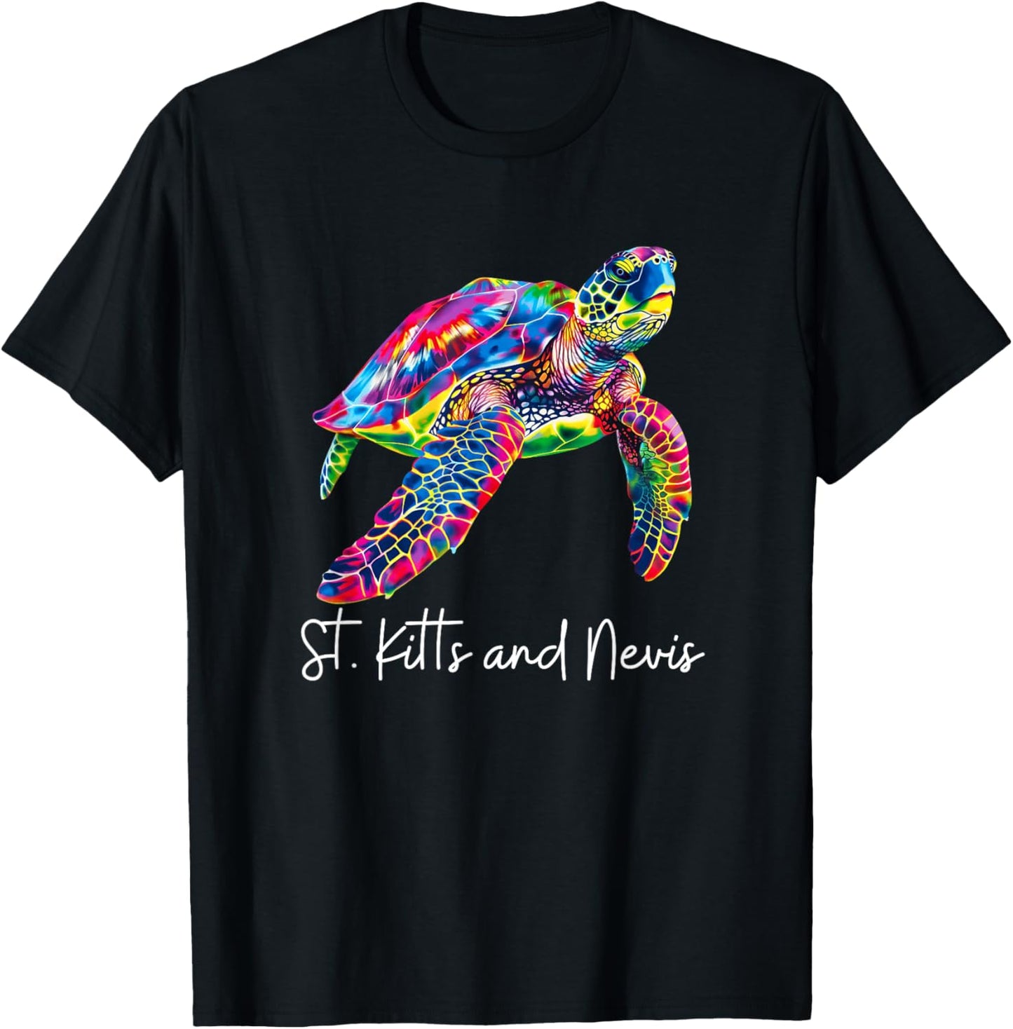 St. Kitts and Nevis T-Shirt - T-Shirt | Black