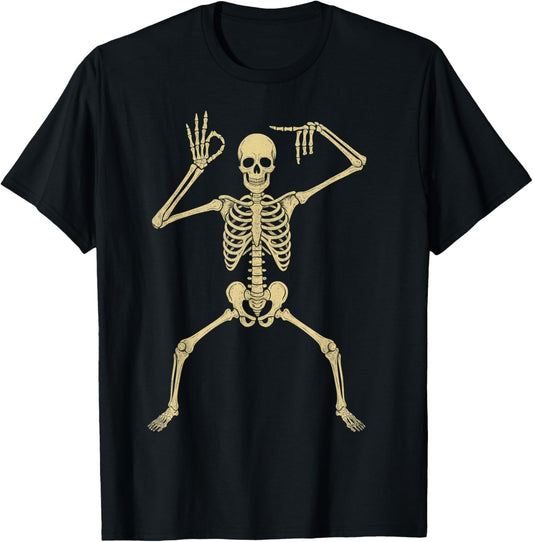 Halloween 67 Dance Skeleton 67 Scary Costume Shirt Horror 67 T-Shirt - T-Shirt | Black