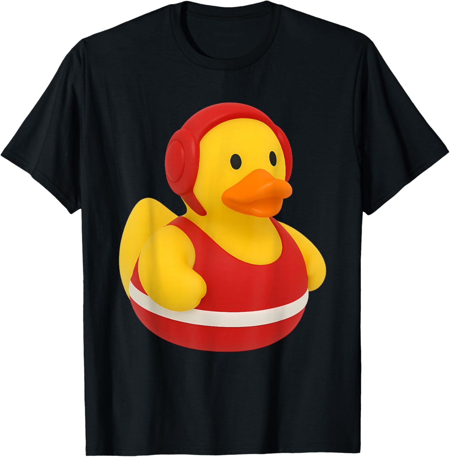 Wrestler Rubber Duck Wrestling Ducky Duckies T-Shirt - T-Shirt | Black