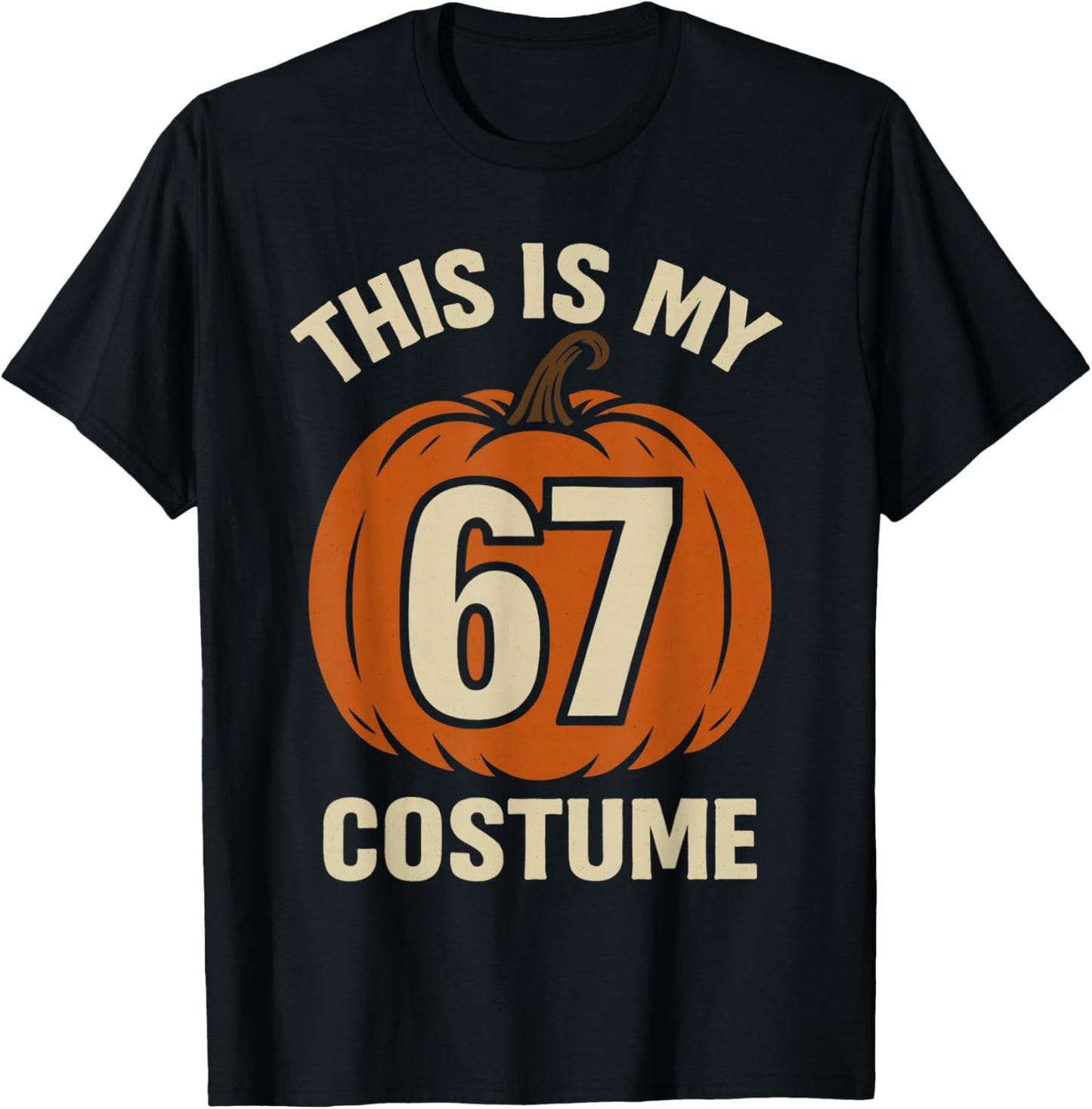 This is My Halloween 67 Costume Lazy Brainrot Meme Boys Kids T-Shirt - T-Shirt | Black