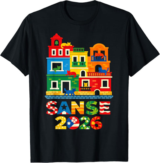 Balcones De Cora Sanse 2026 Juan San Festival San Sebastian T-Shirt - T-Shirt | Black