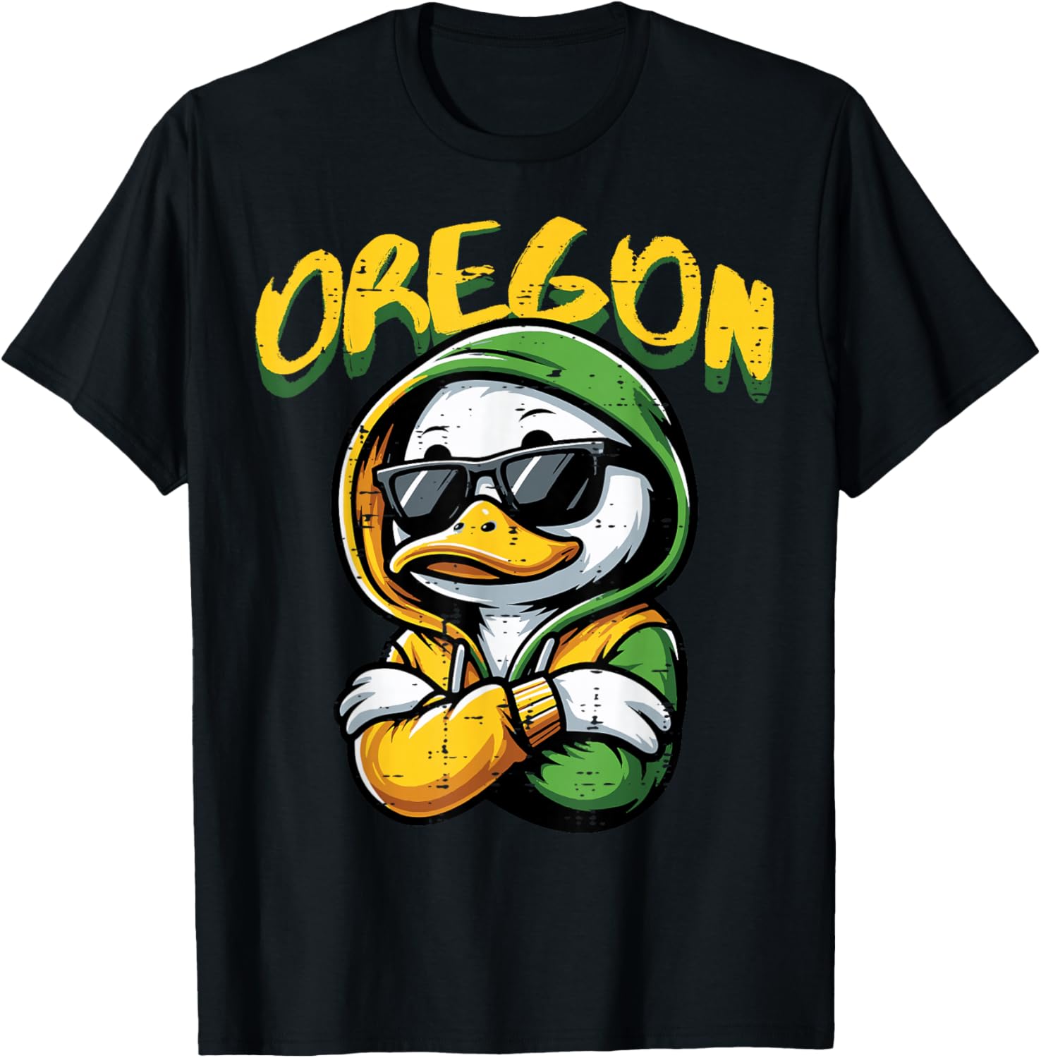 Duck Sunglasses Girls Boys Youth Teen Kids Men Women T-Shirt - T-Shirt | Black