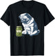 French Bulldog with Pickle Jar Funny Meme 90s Animal Graphic T-Shirt - T-Shirt | Black