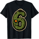 Number 6 Monster 67 Meme Matching Couple Halloween Costume T-Shirt - T-Shirt | Black
