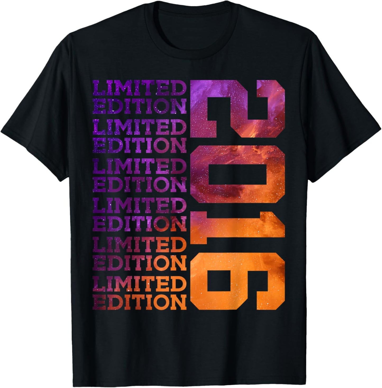 10 Years Limited Edition 2016 10TH Birthday T-Shirt - T-Shirt | Black