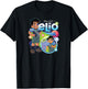 Elio Bootleg Alien Adventure Design T-Shirt - T-Shirt | Black