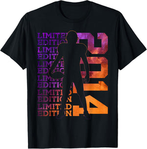 Limited Edition 2014 Football 12TH Birthday T-Shirt - T-Shirt | Black
