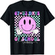 Retro Groovy 67 +33 Days of School 100th Day Kids Boys Girls T-Shirt - T-Shirt | Black