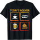 Cool Pop Up Camper Art Women Caravan Popup Camper T-Shirt - T-Shirt | Black